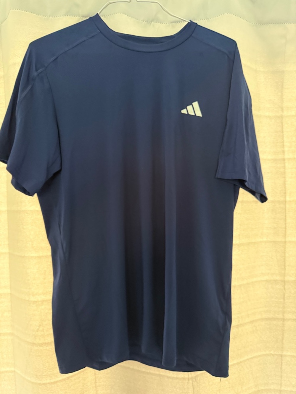 Adidas Blue Performance T-Shirt Men’s Large Athletic Tee